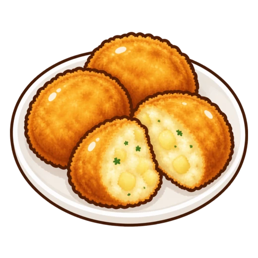 福岡のギョロッケのイラスト