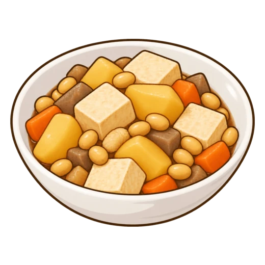 がめ煮のイラスト