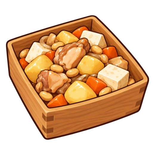 筑前煮のイラスト