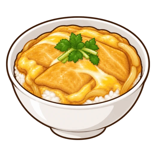 衣笠丼のイラスト