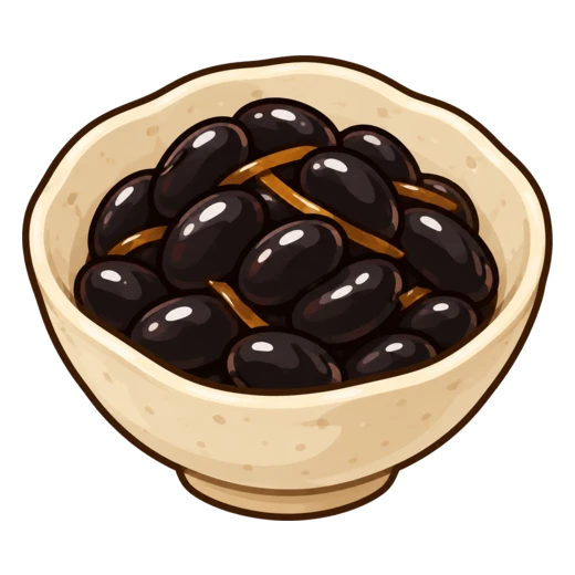 黒豆のイラスト