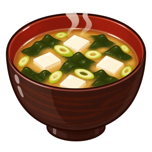 みそ汁のイラスト