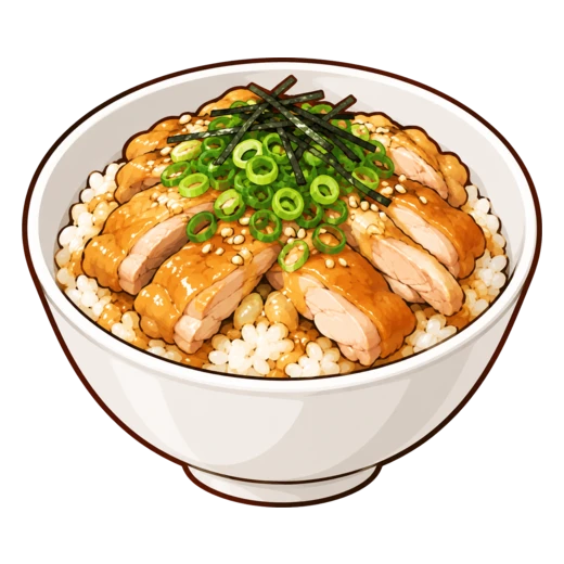 鶏飯(けいはん)のイラスト