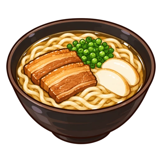 沖縄そばのイラスト