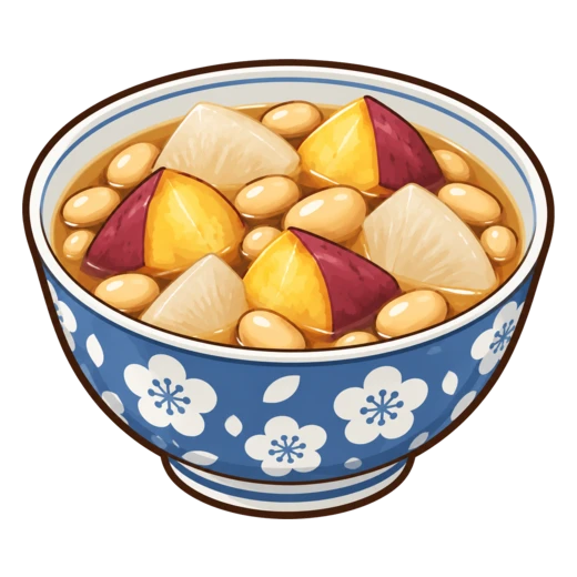 さつま汁のイラスト