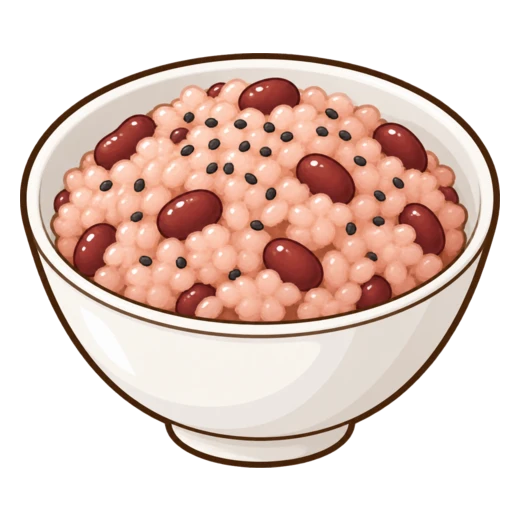 赤飯のイラスト