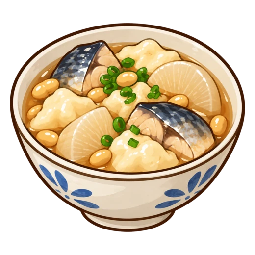 すいとんのイラスト