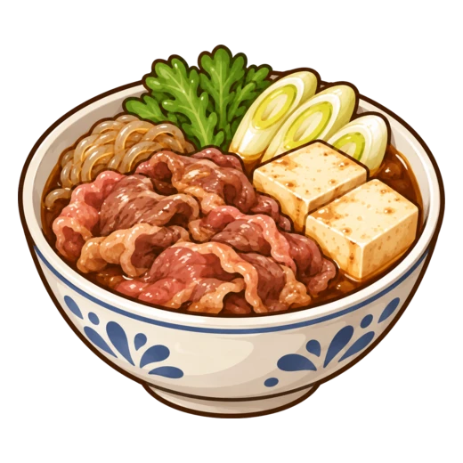 すき焼きのイラスト